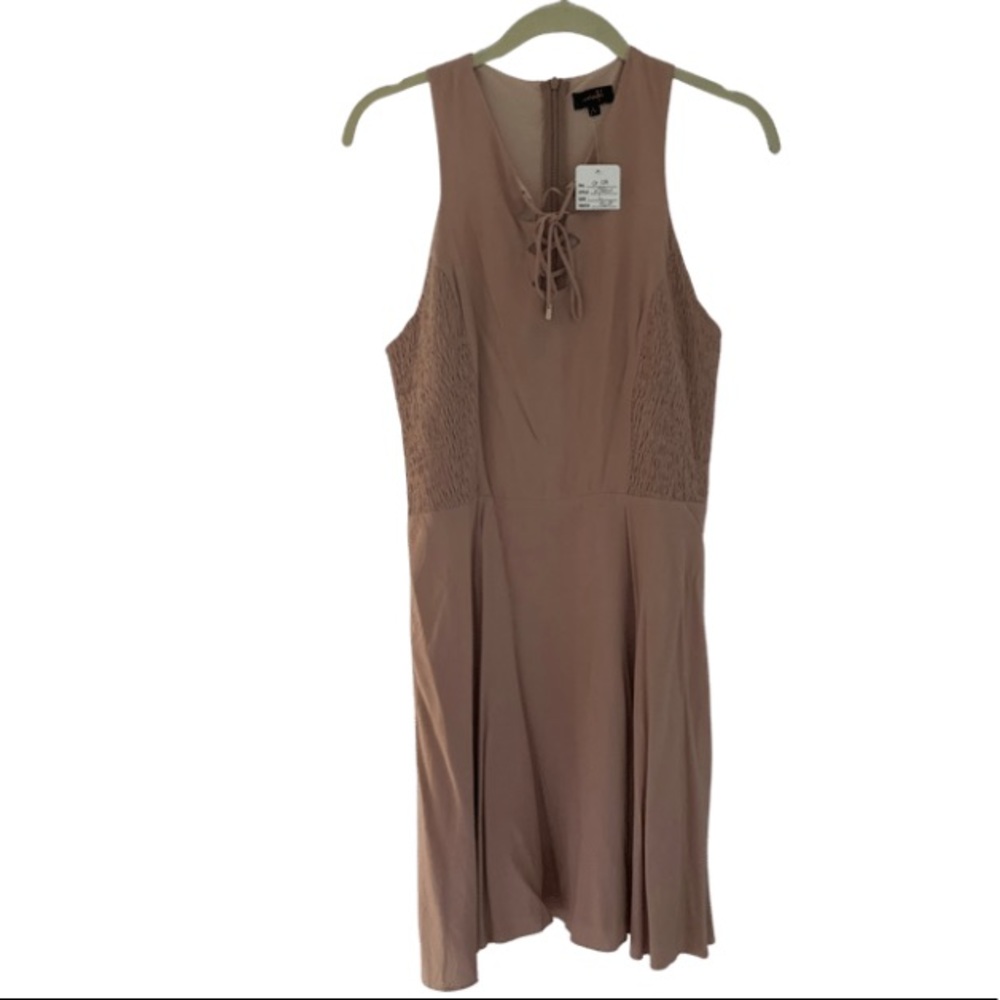 Tan Mini Dress